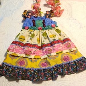 Matilda Jane Multicolor Casual Kids Dress